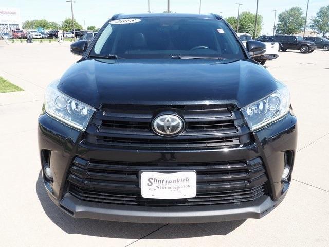used 2018 Toyota Highlander car, priced at $18,511