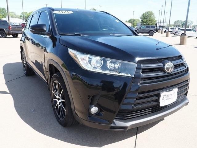 used 2018 Toyota Highlander car, priced at $18,511