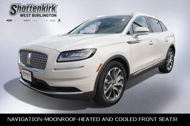 used 2021 Lincoln Nautilus car, priced at $31,333