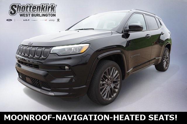 used 2022 Jeep Compass car, priced at $24,885