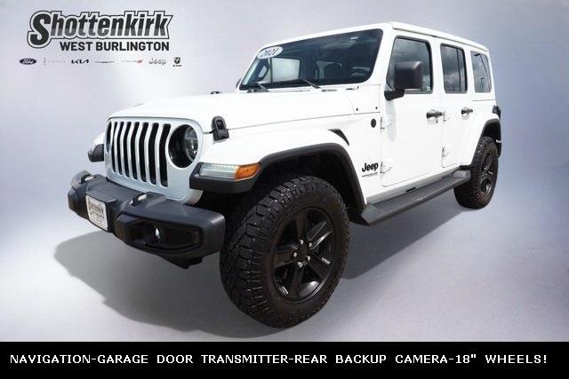 used 2021 Jeep Wrangler Unlimited car, priced at $32,333
