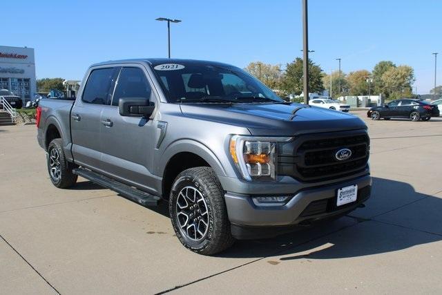 used 2021 Ford F-150 car, priced at $37,850