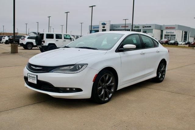 used 2015 Chrysler 200 car, priced at $12,885