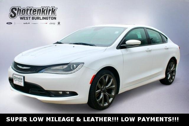 used 2015 Chrysler 200 car, priced at $11,885