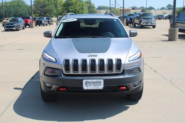 used 2018 Jeep Cherokee car, priced at $21,850