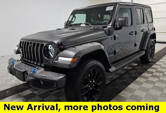 used 2021 Jeep Wrangler Unlimited 4xe car, priced at $37,885