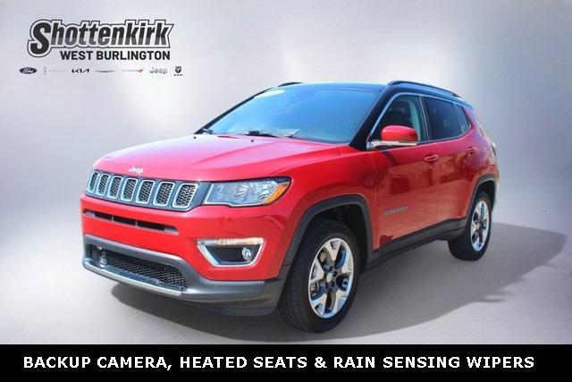 used 2021 Jeep Compass car, priced at $24,885