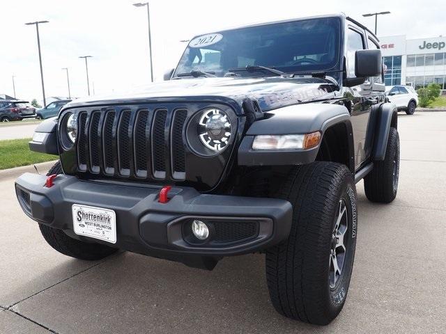 used 2021 Jeep Wrangler car, priced at $29,850