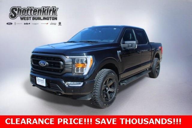 used 2021 Ford F-150 car, priced at $36,850