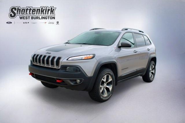 used 2018 Jeep Cherokee car, priced at $21,755