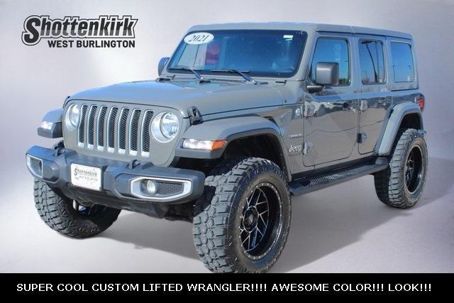 used 2021 Jeep Wrangler Unlimited car, priced at $33,333