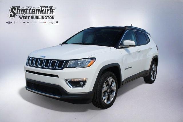 used 2021 Jeep Compass car, priced at $24,333