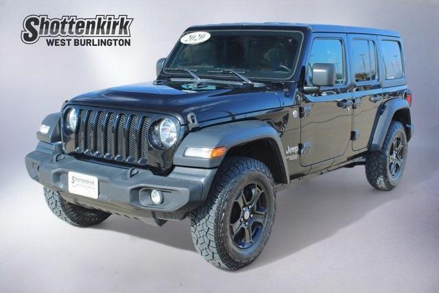 used 2020 Jeep Wrangler Unlimited car, priced at $25,885