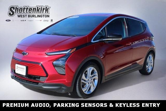 used 2022 Chevrolet Bolt EV car, priced at $16,885