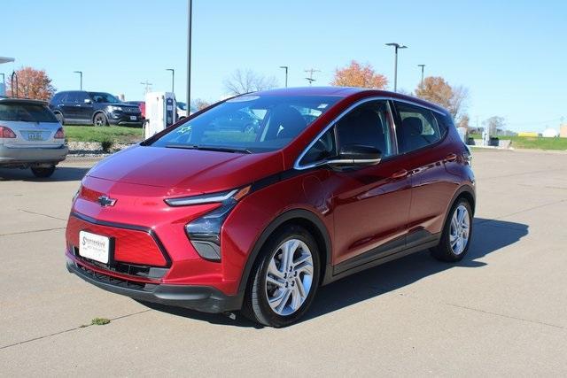 used 2022 Chevrolet Bolt EV car, priced at $16,885