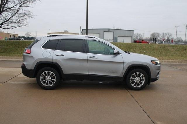 used 2021 Jeep Cherokee car, priced at $24,885