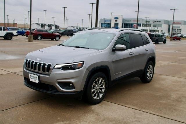 used 2021 Jeep Cherokee car, priced at $24,885