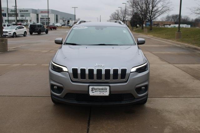 used 2021 Jeep Cherokee car, priced at $24,885