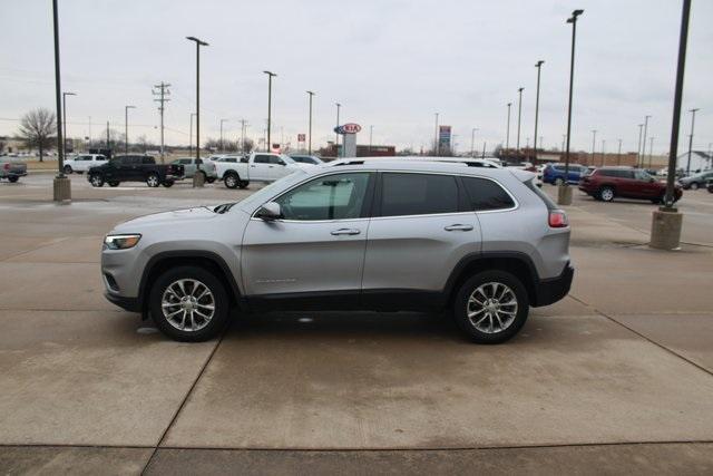 used 2021 Jeep Cherokee car, priced at $24,885