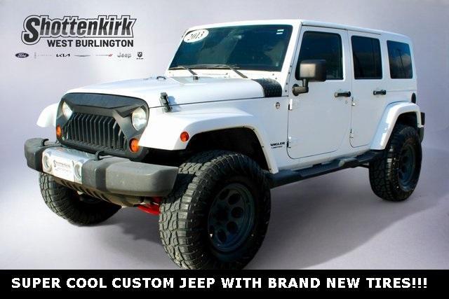 used 2013 Jeep Wrangler Unlimited car, priced at $18,885