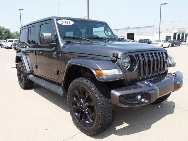 used 2021 Jeep Wrangler Unlimited car, priced at $36,333