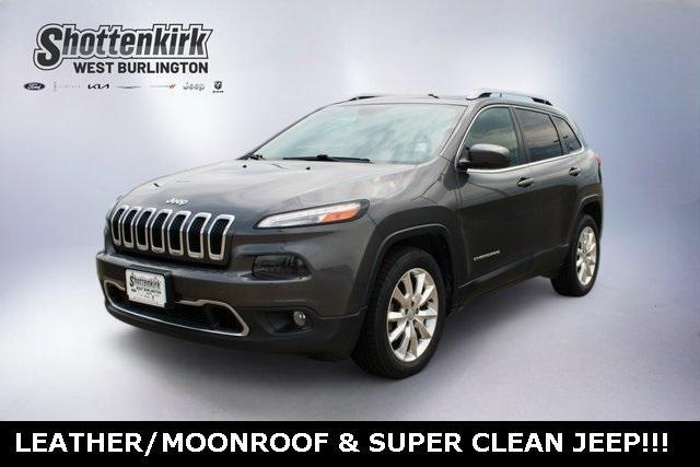 used 2016 Jeep Cherokee car, priced at $15,333