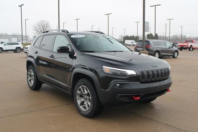 used 2022 Jeep Cherokee car, priced at $26,755