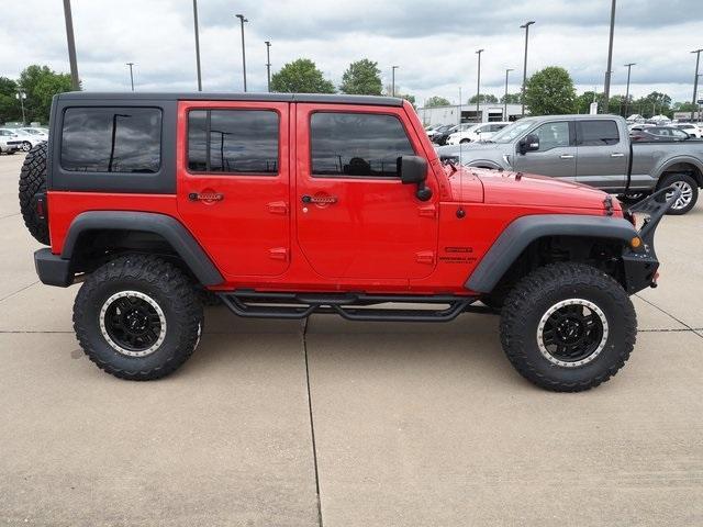 used 2015 Jeep Wrangler Unlimited car, priced at $19,885