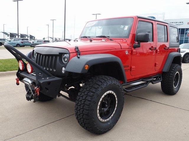 used 2015 Jeep Wrangler Unlimited car, priced at $19,885