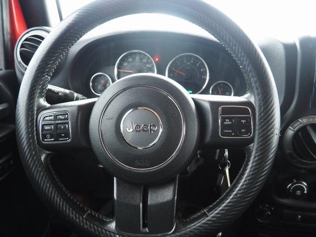 used 2015 Jeep Wrangler Unlimited car, priced at $19,885