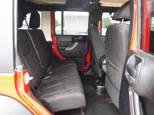 used 2015 Jeep Wrangler Unlimited car, priced at $19,885