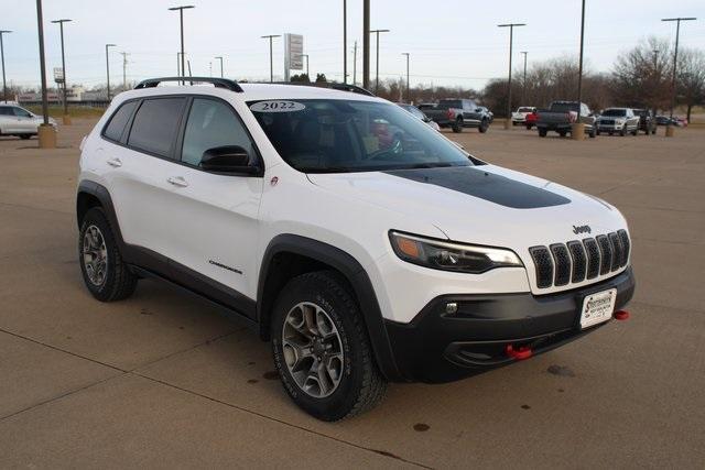 used 2022 Jeep Cherokee car, priced at $27,240