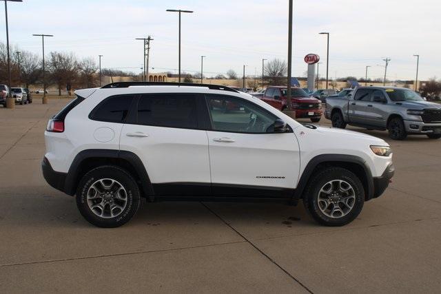 used 2022 Jeep Cherokee car, priced at $27,240