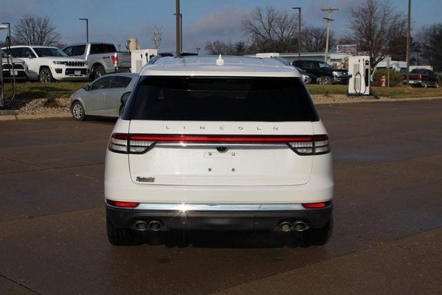 used 2021 Lincoln Aviator car, priced at $47,850