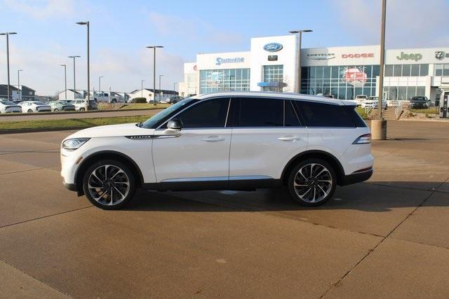 used 2021 Lincoln Aviator car, priced at $47,850