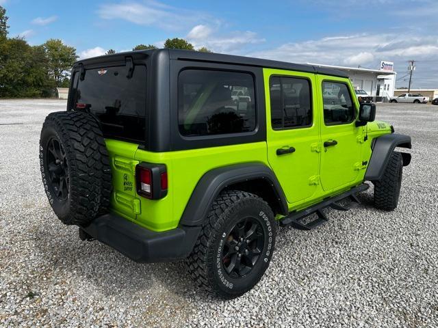 used 2021 Jeep Wrangler Unlimited car, priced at $32,800