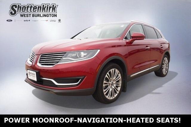 used 2018 Lincoln MKX car, priced at $16,500