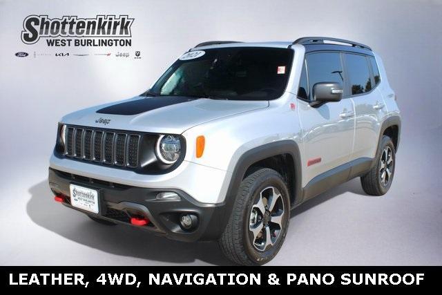 used 2021 Jeep Renegade car, priced at $23,855