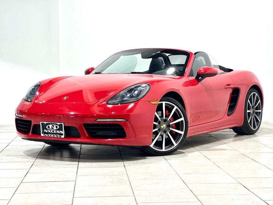 used 2017 Porsche 718 Boxster car, priced at $53,995
