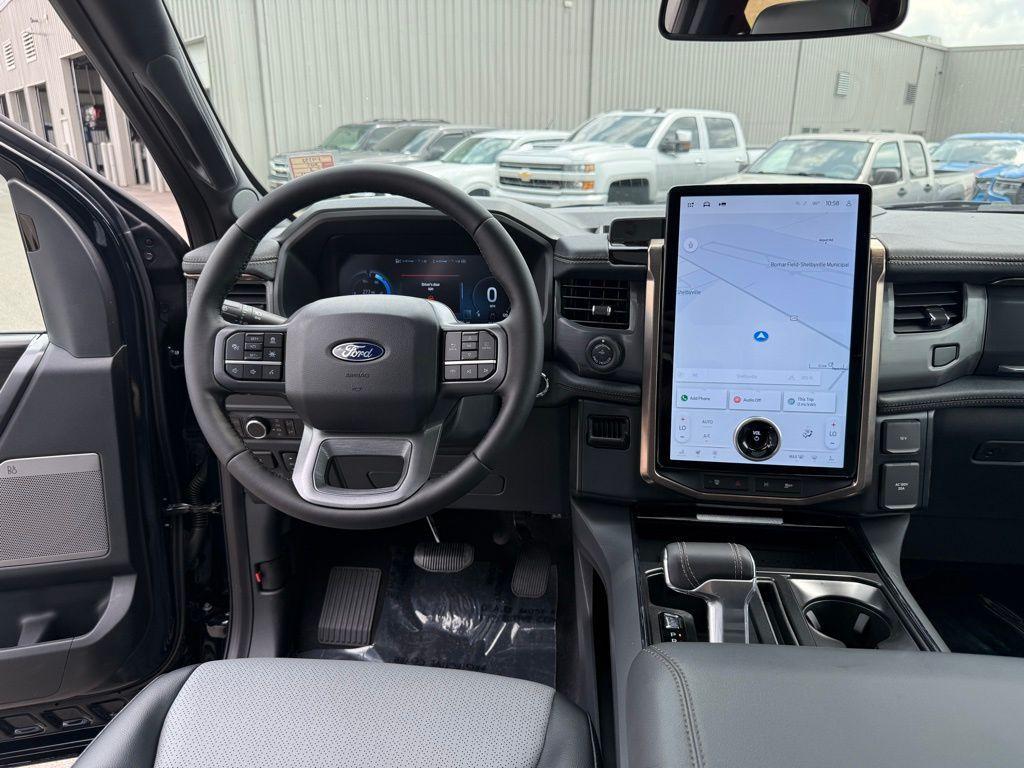 new 2025 Ford F-150 Lightning car, priced at $65,035