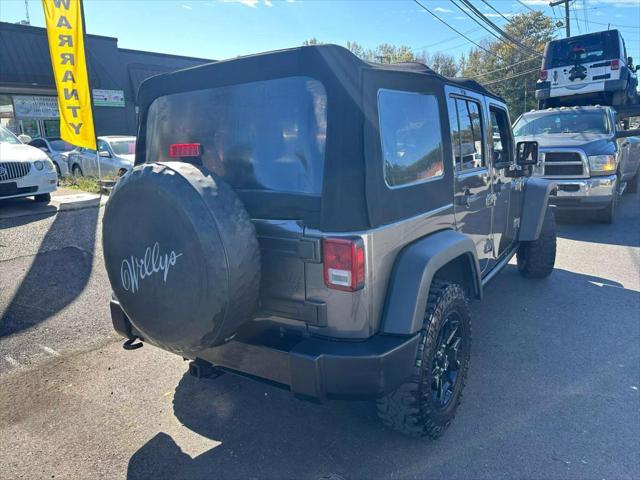 used 2016 Jeep Wrangler Unlimited car, priced at $18,895