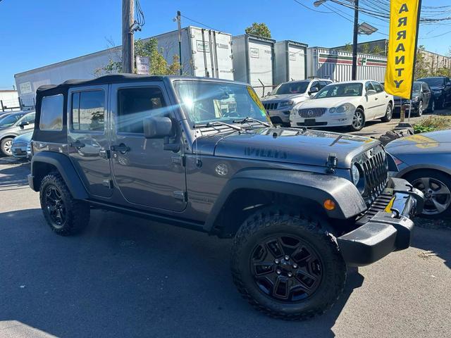 used 2016 Jeep Wrangler Unlimited car, priced at $21,900