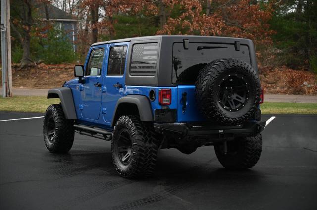 used 2015 Jeep Wrangler Unlimited car, priced at $22,950