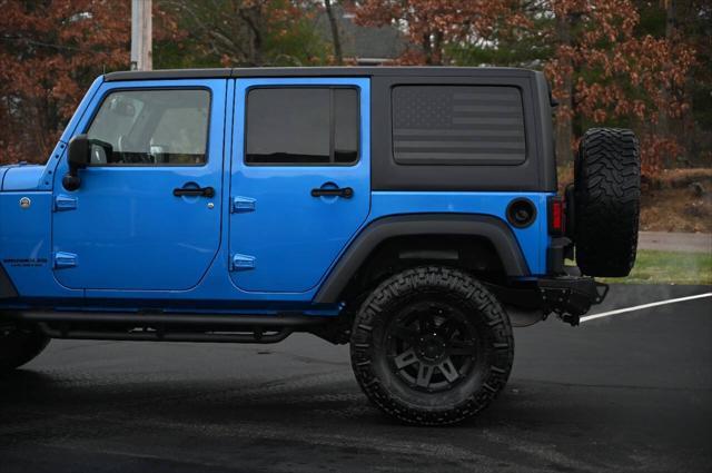 used 2015 Jeep Wrangler Unlimited car, priced at $22,950