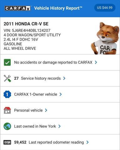 used 2011 Honda CR-V car, priced at $13,990