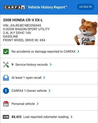 used 2008 Honda CR-V car, priced at $10,990