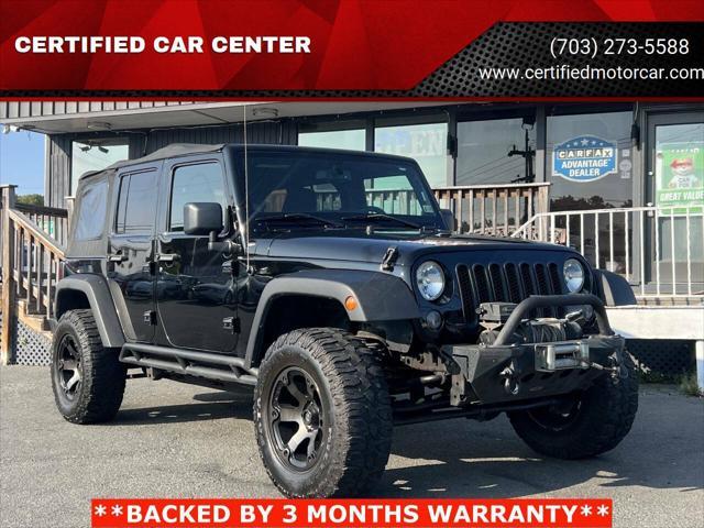 used 2014 Jeep Wrangler Unlimited car, priced at $14,965