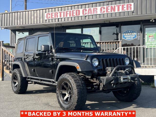 used 2014 Jeep Wrangler Unlimited car, priced at $14,965