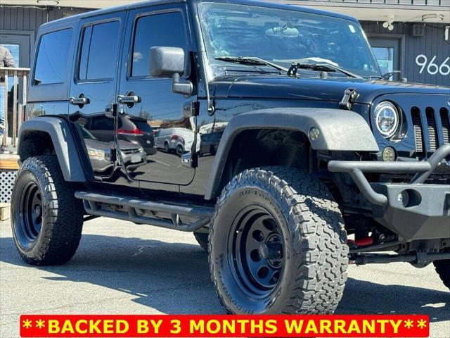 used 2012 Jeep Wrangler Unlimited car, priced at $18,965