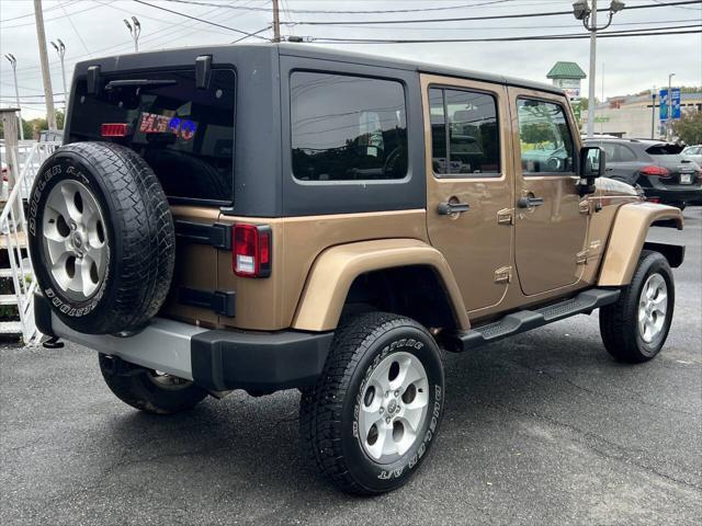 used 2015 Jeep Wrangler Unlimited car, priced at $12,965